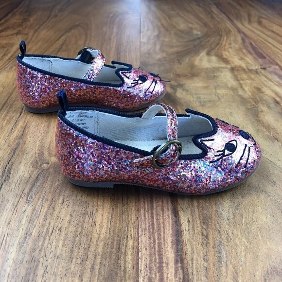 Baby Gap Rainbow Glitter Cat Mary Jane 💕 - Picture 3 of 6